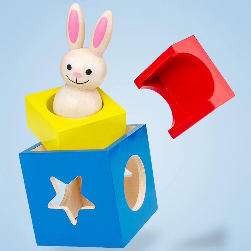 Box Rabbit Magical Rabbit Magic Puzzle Box - Biblu box